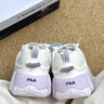 斐樂（FILA）官方貓爪6老爹鞋女鞋2025夏季新款鞋子休閑鞋厚底運(yùn)動(dòng)鞋 奶白-GS 35.5 曬單實(shí)拍圖