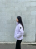 波司登（BOSIDENG）【七夕禮物】25新款羽絨服男女同款情侶90絨立領短外套B250246360 灰紫檀6443 M 165/88A 曬單實拍圖