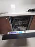 美的（Midea）【萬(wàn)向X6Max】嵌入式洗碗機16套一級容積率105℃熱風(fēng)烘干四星消毒一鍵單消毒UV殺菌洗消一體機 曬單實(shí)拍圖