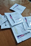 歐萊雅紫熨斗全臉淡紋眼霜女化妝品小樣眼袋黑眼圈護膚品第二代玻尿酸 紫熨斗眼霜1.5ml*6（共9ml） 曬單實(shí)拍圖