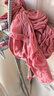 貓人【100%純棉】25年新品女士睡衣女浴袍女四季通用睡袍全棉家居服女 曬單實拍圖