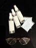 SHERY 眼鏡清洗液洗眼鏡液水手機電腦屏幕眼睛鏡片專(zhuān)用噴霧清潔護理劑 3瓶+2張麂皮絨眼鏡布 曬單實(shí)拍圖