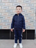 G.DUCKKIDS童裝男童春秋套裝運(yùn)動(dòng)裝兒童衣服男大童秋冬季織帶外套褲子兩件套 8038藏青色【春秋款】 140 尺碼9~10歲【130-140cm】cm 曬單實(shí)拍圖