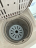 YANGZI揚(yáng)子集團(tuán)洗衣機(jī)半自動(dòng)老式家用雙桶大容量雙缸洗衣機(jī)藍(lán)光 洗脫雙筒小型波輪 9公斤強(qiáng)勁電機(jī)-小型款 曬單實(shí)拍圖