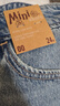 HOLLISTER小海鷗圖案25秋季新款低腰碎花牛仔短褲女裝349-5294 中藍色 24 160/60A 00標準版 曬單實(shí)拍圖