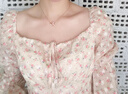 法思梵雙環(huán)彩金色項鏈女莫比烏斯鎖骨鏈教師節禮物情人節生日禮物送女友 【玫瑰金色】女款 曬單實(shí)拍圖