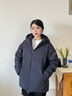 波司登2025新款羽絨服男女同款情侶短款90絨七夕禮物冬季外套B250245550 藏青釉5A81 M 165/88A 體重約110-120斤 曬單實(shí)拍圖