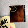 FEIIE【智能視窗·免翻蓋】適用華為MateX6手機殼matex5典藏版創(chuàng  )意皮革蝴蝶印花外殼MATEX3輕奢保護套潮 【皮革蝴蝶印花橙】智能視窗休眠款 華為 Mate X6 曬單實(shí)拍圖