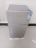 奧克斯（AUX）家用雙門迷你小型冰箱 冷藏冷凍保鮮小冰箱 宿舍租房節(jié)能電冰箱 【店長推薦】BCD-38K122 升級款 銀色 曬單實拍圖