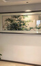 瑪朵維汀蘇繡雪竹圖書(shū)房辦公室客廳掛畫(huà)沙發(fā)臥室背景墻裝飾蠶絲刺繡藝術(shù)品 畫(huà)芯130x50cm 帶框165x70cm 曬單實(shí)拍圖