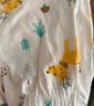 舒貝怡2條裝兒童短褲夏季薄款嬰兒褲子男女寶寶大pp褲 黃色 100CM 曬單實(shí)拍圖