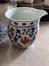 洛湘 景德鎮(zhèn)青花瓷茶具套裝仿古泥釉里紅纏枝蓮蓋碗茶杯高檔家用送禮 曬單實拍圖