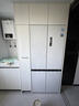 美的（Midea）M60小機皇541雙系統純平全嵌Pro除菌十字四開(kāi)門(mén)一級無(wú)霜國家補貼家用電冰箱MR-541WUSPZE云朵 曬單實(shí)拍圖