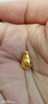 中國黃金（CHINA GOLD）黃財神鴻運招財時(shí)尚手鏈女白水晶足金手串紀念日生日禮物送女朋友 三通葫蘆白水晶手串 曬單實(shí)拍圖