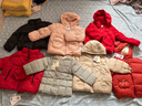 巴拉巴拉童裝兒童羽絨服女童男童面包服外套寶寶冬裝三防親子裝潮 黑色90001-灰鴨絨 130 cm 充絨量92g 曬單實(shí)拍圖