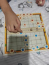 得力（deli）中國(guó)象棋套裝折疊防水棋盤(pán)棋游兒童益智娛樂(lè)親子生態(tài)原木開(kāi)學(xué)禮物 曬單實(shí)拍圖