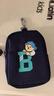 Teenie Weenie Kids小熊童裝25年男女寶寶可愛(ài)印花拼色入園包 藏青色 FRE 曬單實(shí)拍圖