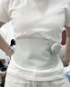 ULUCKY灰繃帶暖宮腰帶大姨媽痛經(jīng)緩解神器腹部按摩儀熱敷生日禮物送女友 【霧灰白】經(jīng)期宮部養護 曬單實(shí)拍圖