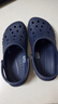 crocs卡駱馳貝雅洞洞鞋沙灘鞋|10126 深藍(lán)-410 37/38(230mm)  曬單實(shí)拍圖