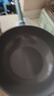 蘇泊爾（SUPOR）陶晶健康不粘炒鍋平底炒菜鍋煎鍋30cm電磁爐燃?xì)馔ㄓ靡诐嵣儆蜔?曬單實(shí)拍圖