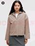lululemon丨Pleated 女士褶飾二合一拉絨內襯夾克 LW3INXS 禪境淺棕 L 曬單實(shí)拍圖