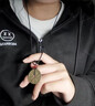 山鬼花錢(qián)吊墜五株銅錢(qián)護身符迷你平安扣新中式項鏈男女掛件仿古厚 加厚山鬼花錢(qián)-古銀色 曬單實(shí)拍圖