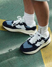 NEW BALANCE NB官方男鞋女鞋夏季透氣網(wǎng)面厚底5740系列時(shí)尚百搭運動(dòng)休閑鞋 藏青色 M5740CD 42 (腳長(cháng)26.5cm) 曬單實(shí)拍圖