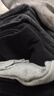棉滿滿襪子男士100%純棉抗菌防臭商務(wù)休閑中筒秋冬季棉襪黑白色男襪10雙 曬單實(shí)拍圖