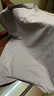 佘曼萊龍鱗吸濕透氣短袖男速干抗菌機能戶(hù)外夏季健身訓練籃球騎行服t恤 灰粉色 XL 曬單實(shí)拍圖
