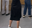 浪莎山本工裝裙褲女夏季2025新款美式高腰顯瘦a字褲裙寬松休閑闊腿褲 曬單實(shí)拍圖