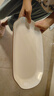 瓷秀源（cixiuyuan）魚(yú)盤(pán)家用蒸魚(yú)盤(pán)子大號方形陶瓷新款創(chuàng  )意輕奢骨瓷菜盤(pán)早餐盤(pán)壽司盤(pán) 曬單實(shí)拍圖
