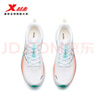 特步（XTEP）360X2.0LITE跑鞋男女鞋競訓(xùn)馬拉松減震輕彈訓(xùn)練跑步鞋舒適運(yùn)動(dòng)鞋 經(jīng)典白/淺紅橙/湖碧青【男】 43 曬單實(shí)拍圖