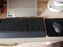 羅技（Logitech）MK650無線藍(lán)牙鍵鼠套裝 商務(wù)辦公鍵鼠套裝 辦公鼠標(biāo)鍵盤 靜音鼠標(biāo) 全尺寸設(shè)計(jì) 優(yōu)選系列 黑灰色 曬單實(shí)拍圖