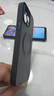 奶小鴨 【AG磨砂】適用蘋果13promax手機殼 iphone13promax保護套magsafe磁吸充電全包防摔男女款 石墨黑 曬單實拍圖