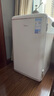 美的（Midea）96升單門一級低音復(fù)古白色小冰箱93升級款單溫冷藏租房家用宿舍辦公室可放美妝BC-96MR補貼鉅惠20% 曬單實拍圖