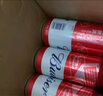 百威啤酒TOP淡色拉格450ml*18聽整箱裝新老包裝交替發(fā)貨 中秋送禮  曬單實(shí)拍圖