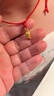 潮宏基足金黃金吊墜女定價(jià) 哆啦A夢歡樂同行 XPG30015771 七夕禮物 曬單實(shí)拍圖