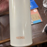 膳魔師（THERMOS）保溫杯500ml男女士?jī)和又星飮?guó)慶節(jié)生日禮物JNL-502珍珠白 曬單實(shí)拍圖