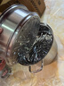 炊大皇304不銹鋼三層蒸鍋家用復(fù)合底湯鍋蒸饅頭包子可視高拱蓋32cm 曬單實拍圖