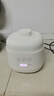 電燉鍋蒸鍋電煮鍋燉盅燉鍋砂鍋燉蒸煮一體輔食鍋燉湯盅電燉鍋湯鍋電砂鍋煲湯鍋燉湯隔水煮粥多功能 簡(jiǎn)約白 1L 曬單實(shí)拍圖