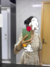 羅蒙（ROMON）小個(gè)子碎花中裙子v領(lǐng)系帶2025年新款高腰氣質(zhì)輕奢高端連衣裙夏裝 杏色 M 曬單實(shí)拍圖