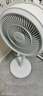 美的（Midea）【暴風(fēng)循環(huán)】空氣循環(huán)扇大風(fēng)量搖頭電風(fēng)扇家用臺(tái)式落地扇輕音臥室節(jié)能小風(fēng)扇柔風(fēng)輕羽扇 FGA24TQ 曬單實(shí)拍圖