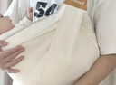 高童小月齡嬰兒背帶外出抱娃神器解放雙手簡(jiǎn)易省力前抱式新生兒寶寶 莫奈灰-加寬肩帶 曬單實(shí)拍圖