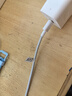 華為原裝6A數據線(xiàn) USB Type-A轉USB Type-C/1m線(xiàn)長(cháng)/支持66W（11V6A）充電 白色CC790 曬單實(shí)拍圖