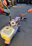 愛(ài)瑪（AIMA）小金豆長(zhǎng)續(xù)航電動(dòng)車新國(guó)標(biāo)成人代步小巧踏板電動(dòng)自行車電瓶車 露霜粉【48V16AH鉛酸電池+藍(lán)牙APP解鎖】 曬單實(shí)拍圖