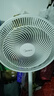 美的（Midea）電風(fēng)扇家用7葉落地扇搖頭電風(fēng)扇循臥室宿舍輕音風(fēng)扇臺式桌面小型風(fēng)扇臺地兩用升級款 白色丨7葉臺地兩用 曬單實拍圖