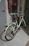 京東京造 CT500城市自行車(chē)7速鋁合金帶杯架成人學(xué)生男女士通勤單車(chē)奶油黃 曬單實(shí)拍圖