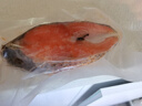 賣(mài)魚(yú)七郎國(guó)產(chǎn)輪切三文魚(yú)扒2斤（含保護(hù)冰150g）中段虹鱒魚(yú)排新疆三文魚(yú)塊 曬單實(shí)拍圖