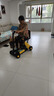 蜂鳥代步電動輪椅全自動大黃蜂老年人代步車電動車輕便自動折疊旅游攜帶 【國補&京東】黃色+遙控折疊+可上飛機 曬單實拍圖