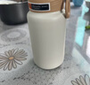 樂扣樂扣吸管保溫杯直飲杯學(xué)生水杯背帶雙飲杯316不銹鋼杯子女士熱水瓶 曬單實拍圖